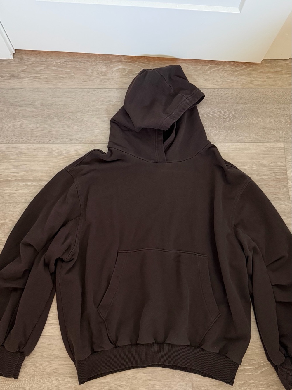 aerie Hooded Sweatshirt - Dark Brown